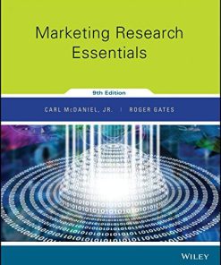 (Original PDF) Marketing Research Essentials, 9th Edition