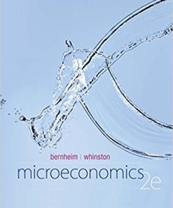(Original PDF) Microeconomics, 2nd edition by B. Douglas Bernheim