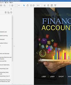(eBook PDF) Financial Accounting 6th Sixth Canadian Edition by Libby