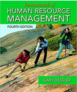 (Original PDF) Fundamentals of Human Resource Management 4th by Gary Dessler