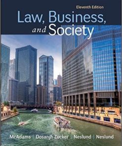 (eBook PDF) Law, Business and Society 11th Edition