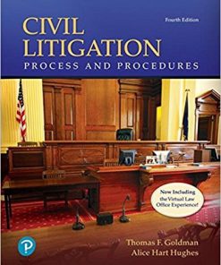 (eBook PDF) Civil Litigation Process and Procedures 4th Edition
