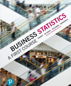 (Original PDF) Business Statistics A First Course, Second 2nd Canadian Edition