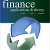 (Original PDF) Finance: Applications and Theory 4th Edition