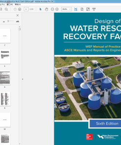 (Original PDF) Design of Water Resource Recovery Facilities, Manual of Practice No.8, 6th Edition
