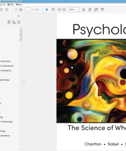 (Original PDF) Psychology The Science of Who We Are by Ken Sobel
