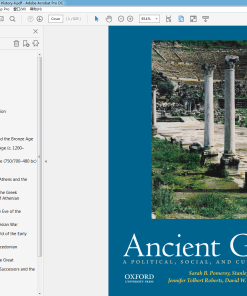 (Original PDF) Ancient Greece: A Political, Social, and Cultural History 4th Edition
