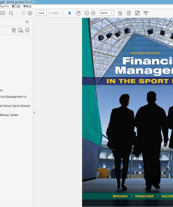 (Original PDF) Financial Management in the Sport Industry 2nd Edition