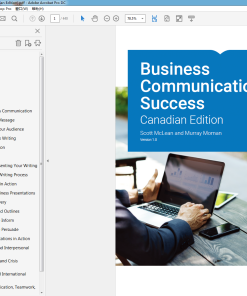(Original PDF) Business Communication for Success (Canadian Edition)