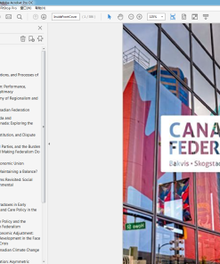 (Original PDF) Canadian Federalism: Performance, Effectiveness, and Legitimacy 3rd