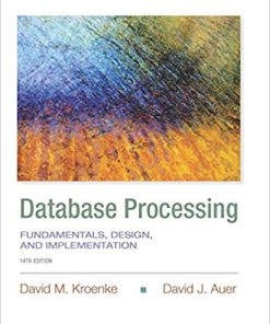 (Original PDF) Database Processing: Fundamentals, Design, and Implementation 14th