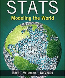 (Original PDF) Stats Modeling the World 4th Edition
