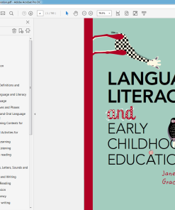 (Original PDF) Language, Literacy and Early Childhood Education