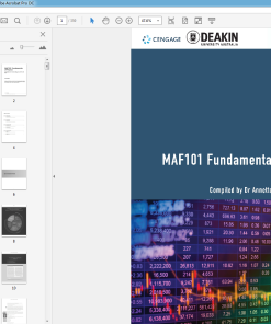 (eBook PDF) MAF101 Fundamentals of Finance 2nd