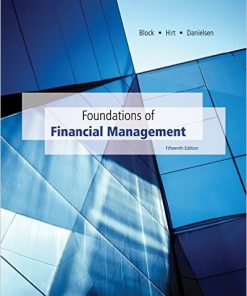 (Original PDF) Foundations of Financial Management 15th Edition by Block
