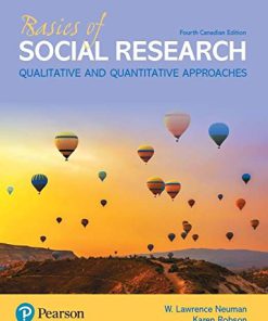 (Original PDF) Basics of Social Research, Fourth Canadian Edition