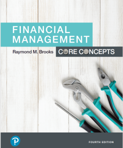 (Original PDF) Financial Management: Core Concepts 4th Edition by Raymond Brooks