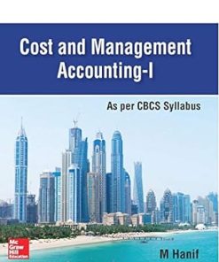 Cost and Management Accounting-I 1st Edition- eBook PDF