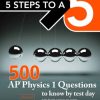 500 AP Physics 1 questions to know by test day 2nd Edition Anaxos Inc. - eBook PDF