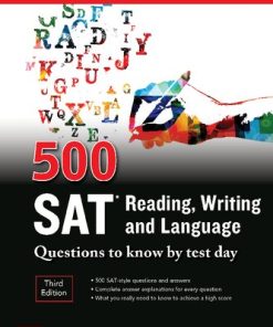 500 SAT Reading, Writing and Language Questions to Know by Test Day, Third Edition Inc. - eBook PDF