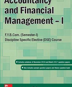 Accountancy and Financial Management–I 1st Edition- eBook PDF