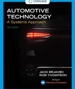 Automotive Technology: A Systems Approach 7th Edition Jack Erjavec - eBook PDF