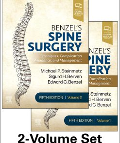 Benzel's Spine Surgery, 2-Volume Set: Techniques, Complication Avoidance and Management 5th Edition Michael P Steinmetz Md (Editor) - eBook PDF