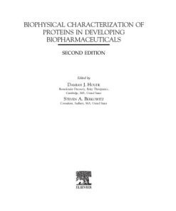 Biophysical Characterization of Proteins in Developing Biopharmaceuticals 2nd Edition Damian J. Houde (Editor) - eBook PDF