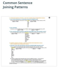 Building Writing Skills the Hands-on Way - Online Resource Pages: Common Sentence Joining Patterns 1st Edition Jenia Walter - eBook PDF
