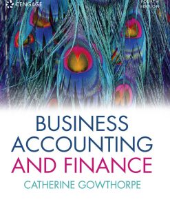 Business Accounting and Finance, 4e 4th Edition Catherine Gowthorpe - eBook PDF