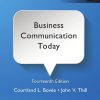Business communication today 14 ed. (global ed.) Edition Bovée - eBook PDF