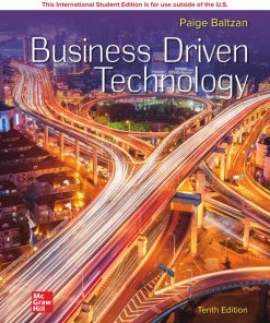 Business Driven Technology, 10e 10th International Student Edition Edition Paige Baltzan - eBook PDF