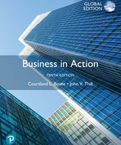 Business in Action, 10th Global Edition Courtland L. Bovée - eBook PDF