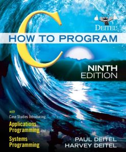 C How to Program 9th Edition Deitel Paul - eBook PDF