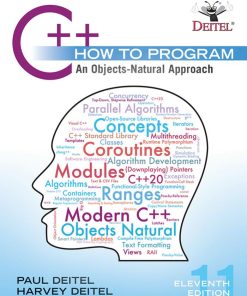 C++ How to Program: An Objects-Natural Approach, 11e 11th Edition Paul Deitel - eBook PDF