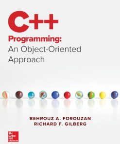 C++ Programming: An Object-Oriented Approach, 1e ISE 1st Edition Behrouz A. Forouzan - eBook PDF