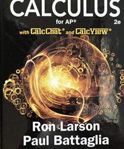Calculus for AP, 2nd Edition Larson - eBook PDF