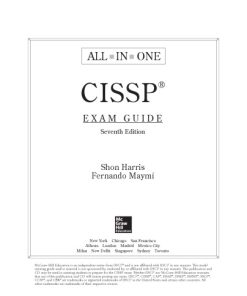 CISSP All in one Exam Guide 7th Edition Shon Harris - eBook PDF