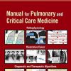 Clinical Practice Manual for Pulmonary and Critical Care Medicine 1st Edition Landsberg Md - eBook PDF