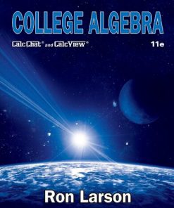 College Algebra, 11e 11th Edition Ron Larson - eBook PDF