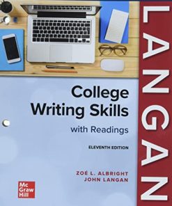 College Writing Skills with Readings, 11th Edition Zoe Albright - eBook PDF