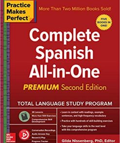 Complete Spanish All-In-One 2nd Edition Gilda Nissenberg - eBook PDF