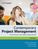 Contemporary Project Management: Plan-Driven and Agile Approaches, 5e 5th Edition Timothy Kloppenborg - eBook PDF