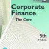 Corporate Finance: The Core, 5th Global Edition Jonathan Berk - eBook PDF