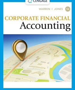 Corporate Financial Accounting 16th Edition Carl S. Warren - eBook PDF