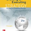 CRAFTING & EXECUTING STRATEGY: CONCEPTS 21st Edition Arthur Thompson - eBook PDF