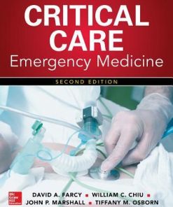 Critical Care Emergency Medicine 2nd Edition William Chiu - eBook PDF