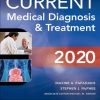 CURRENT Medical Diagnosis & Treatment 2020 59th edition- eBook PDF