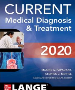 CURRENT Medical Diagnosis & Treatment 2020 59th edition- eBook PDF