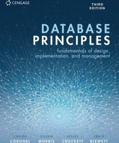 Database Principles: Fundamentals of Design, Implementation, and Management 3rd Edition Carlos Coronel - eBook PDF